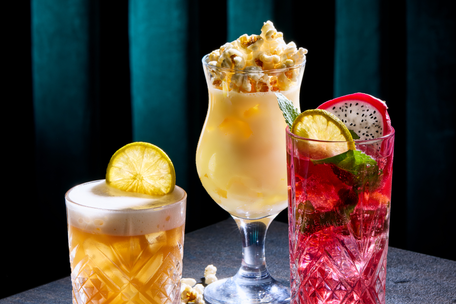 bar and block cocktails