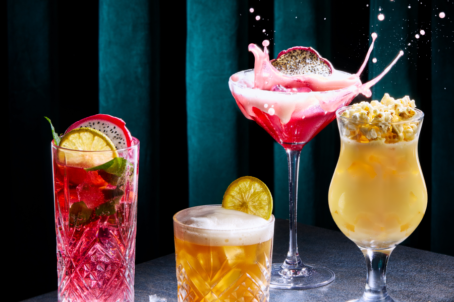 bar and block cocktails