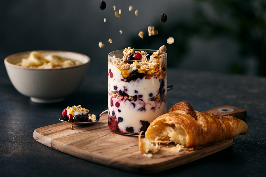 bar and block breakfast granola and porridge