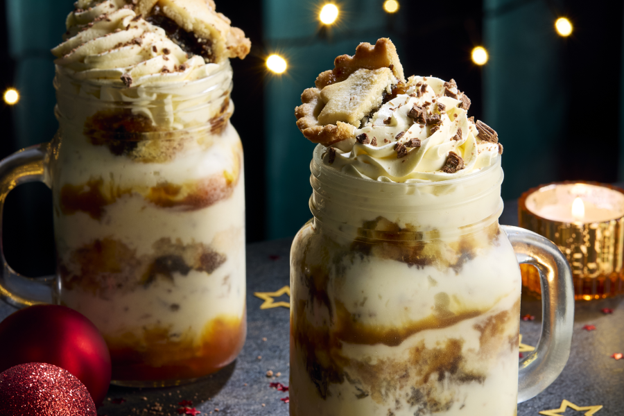 bar + block christmas dishes dessert