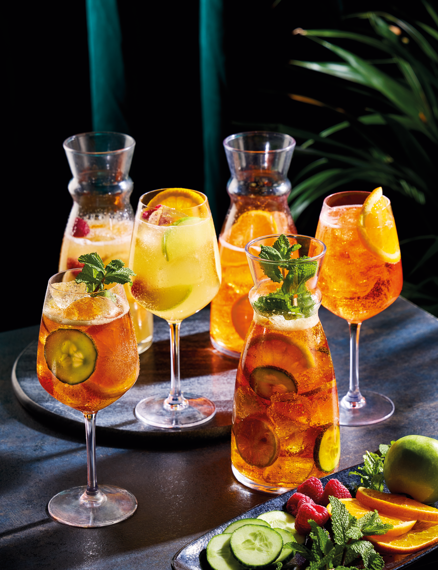 Aperol Spritz cocktail tree